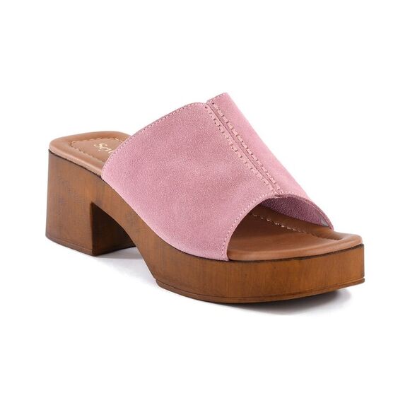 Seychelles Shoes - Seychelles Made For Me Leather Slide, Tan